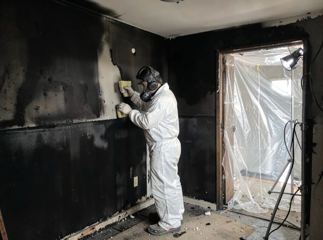 Fire Damage Restoration company in Evans, WV